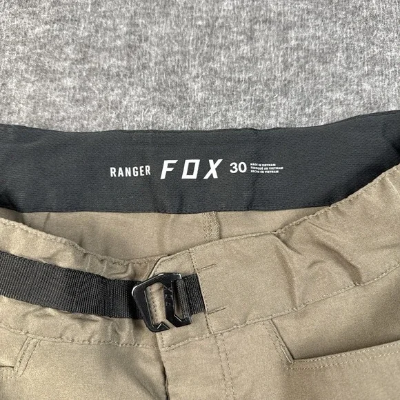 Fox Ranger Shorts Mens 30 Brown MTB Mountain Bike Trail Cycling Belt Outdoors - Picture 2 of 7